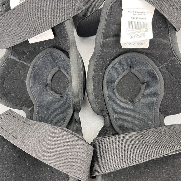 Leatt 3.0 Ext Knee & Shin Guards -‎ XXL Motocross Dirt Bike Offroad Pair Worn 1x - Picture 9 of 15